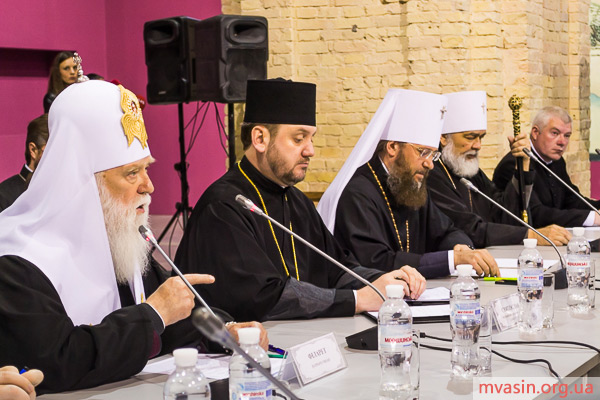 2 Patriarch Filaret Oleksa Petriv Antoniy Mefodiy UCCRO Kyiv Ukraine MVasin Тимошенко спросила совет Церквей