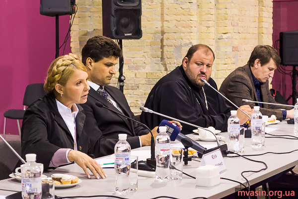 4 Tymoshenko Yulia UCCRO Kyiv Ukraine MVasin Тимошенко спросила совет Церквей