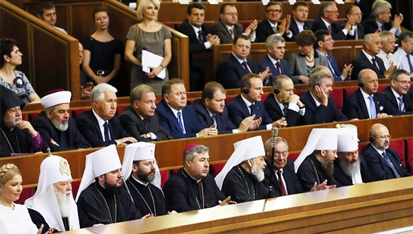 3 church religious leaders Petro Poroshenko sworn inauguration President Ukraine MVasin Після інавгурації. Заживемо по новому?